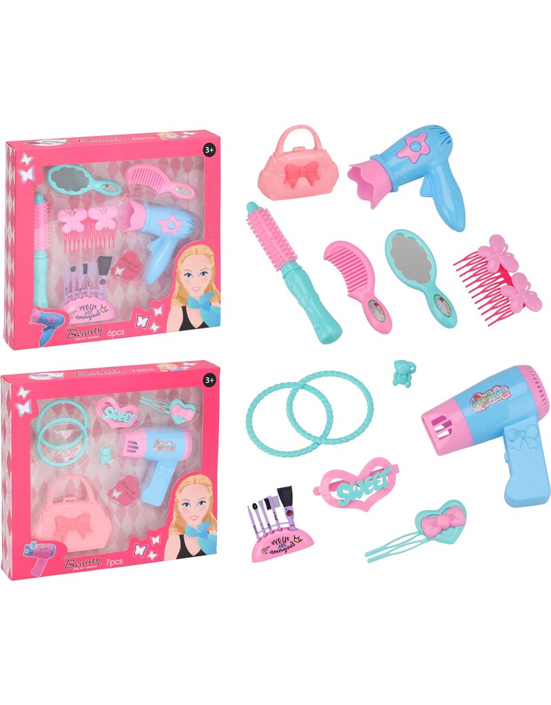 Beauty Speelset 6 delig 2 assorti