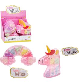 Little Miss Kralenset in Unicorn of Regenboog design