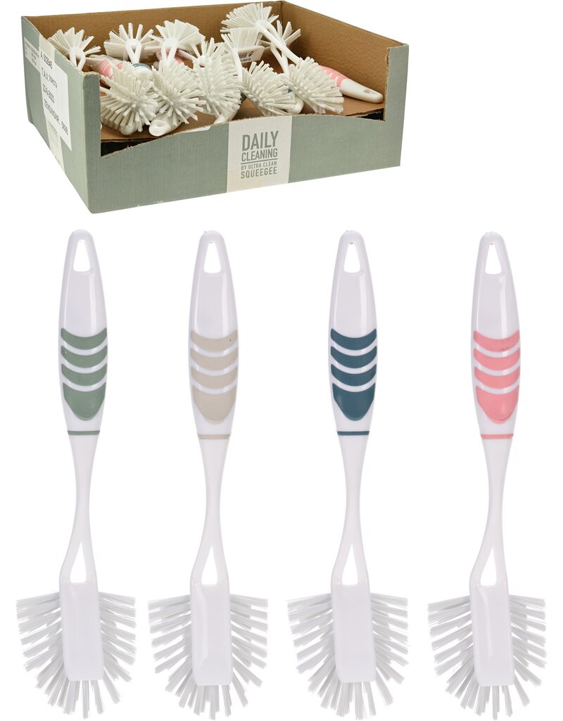 Afwasborstel 29cm 4 assorti kleur