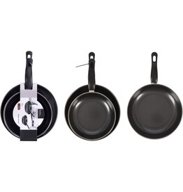 Koekenpan Set 2 delig Ø20cm en Ø24cm