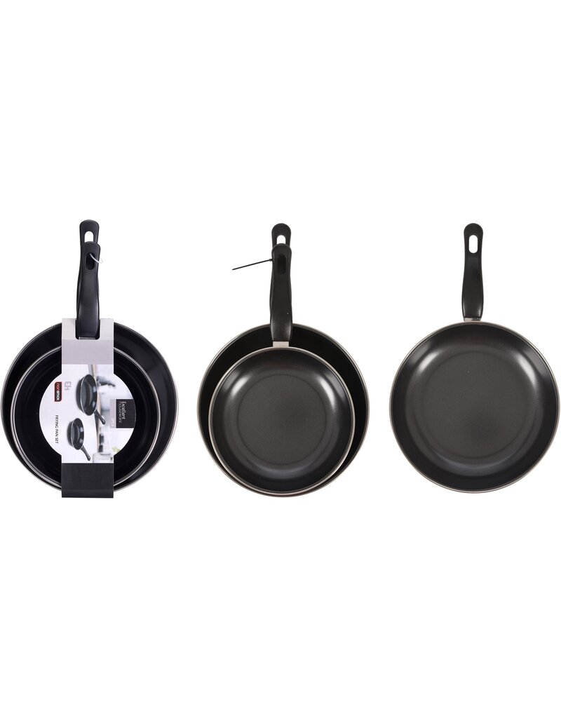 Koekenpan Set 2 delig Ø20cm en Ø24cm