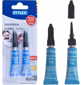 Secondelijm duo 2x3 gram.