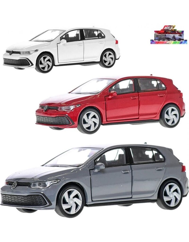 DieCast Volkswagen Golf GTI 12cm 3 assorti kleur