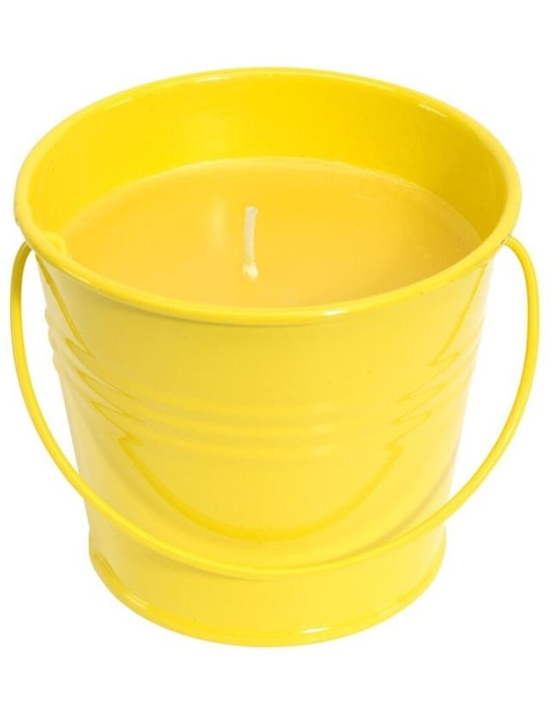 Citronella Geurkaars in emmertje Ø8x7cm