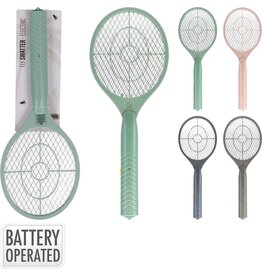 Vliegenmepper Elektrisch 46cm. 4 assorti kleur