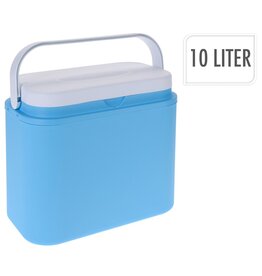 Koelbox 10 liter lichtblauw 31x18x25,5cm