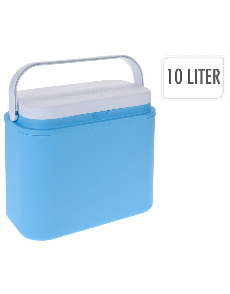 Koelbox 10 liter lichtblauw 31x18x25,5cm