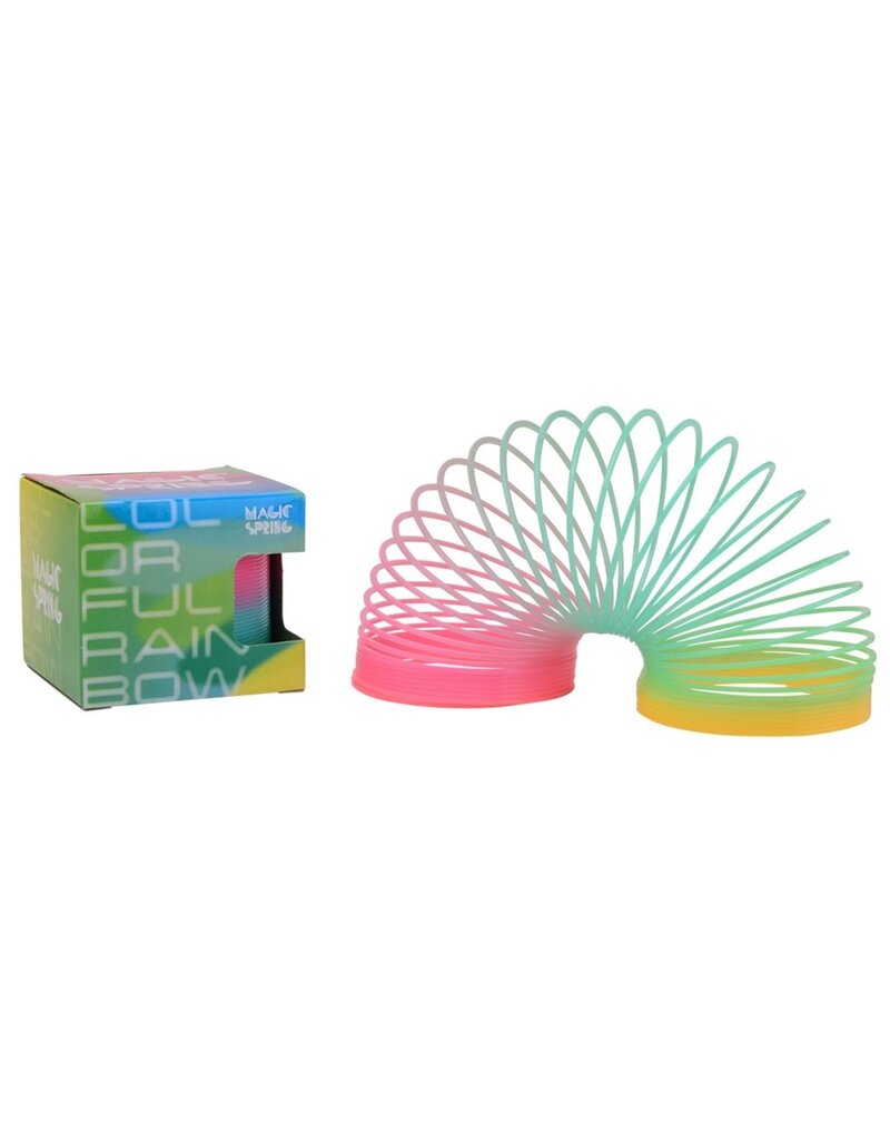 Trapveer Rainbow neon kleuren 7,5x7,5x6cm