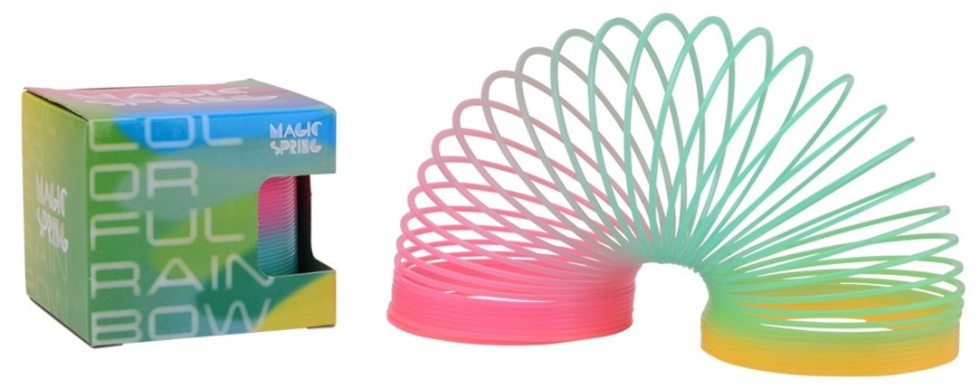 Trapveer Rainbow neon kleuren 7,5x7,5x6cm