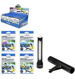 Auto Luchtverfrisser incl. 2 refills 4 assorti geur
