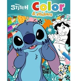 Stitch Kleurboek met Stickers A4 32 pagina’s