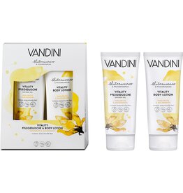 Vandini Giftset Vanille&Macademia; Douche 200ml &BodyL200ml