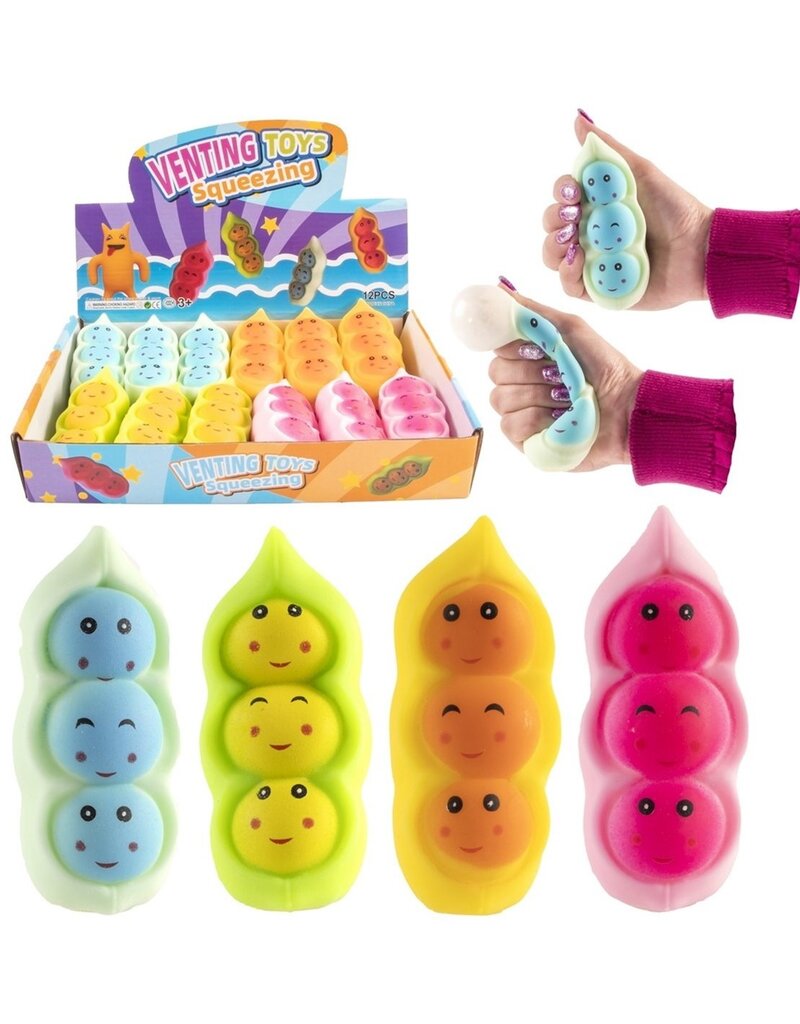 Squeeze Boon 11,5cm met poeder 4 assorti kleur