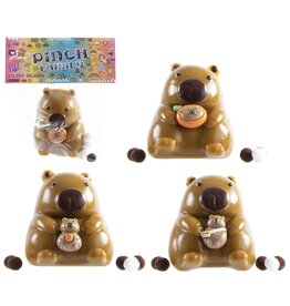 Pinch Family Capybara 8x7cm 3 assorti