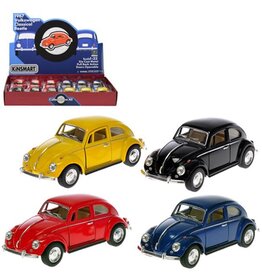 DieCast VW Classical Beetle 1:32 4 assorti kleur