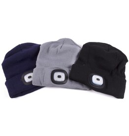 Muts met LED Verlichting 3 assorti kleur