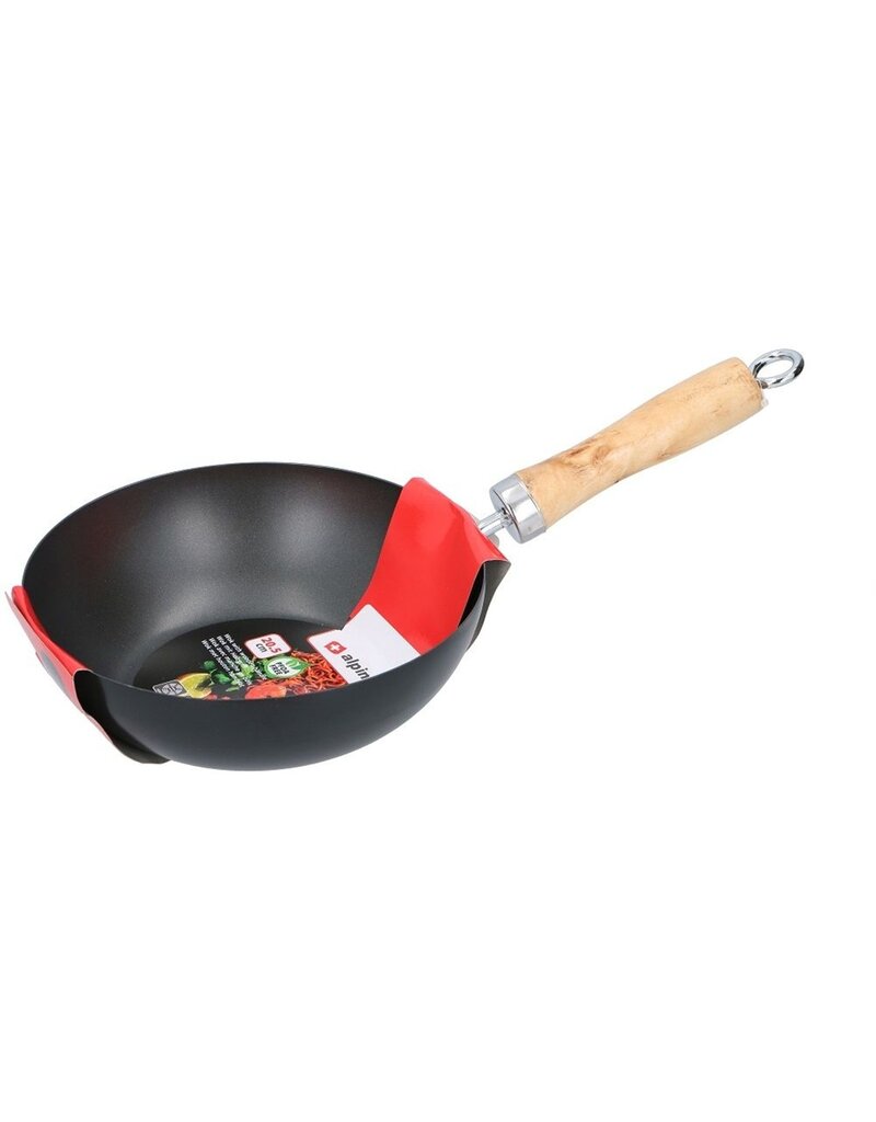 Alpina Wok Houten Handvat Ø20,5x6cm
