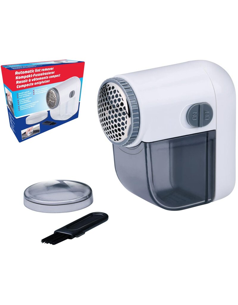 Pluizenverwijderaar 7,3x3,6x7,8cm (excl. 2x AA batterij)