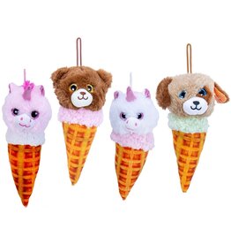 Pluche Dieren IJsco 20cm 4 assorti