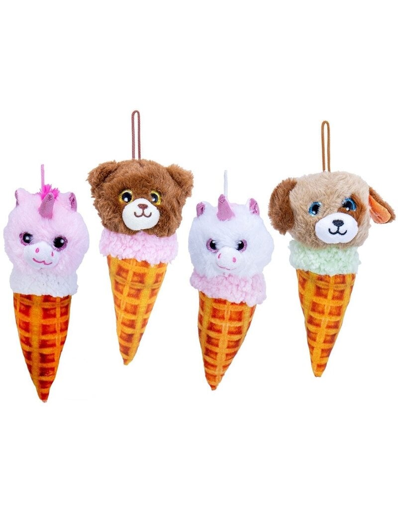 Pluche Dieren IJsco 20cm 4 assorti