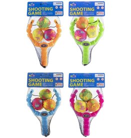 Waterbal Shooter 20cm met 3 ballen 4 assorti kleur