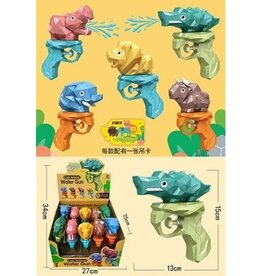 Waterpistool Dinosaurus 15x13cm 5 assorti