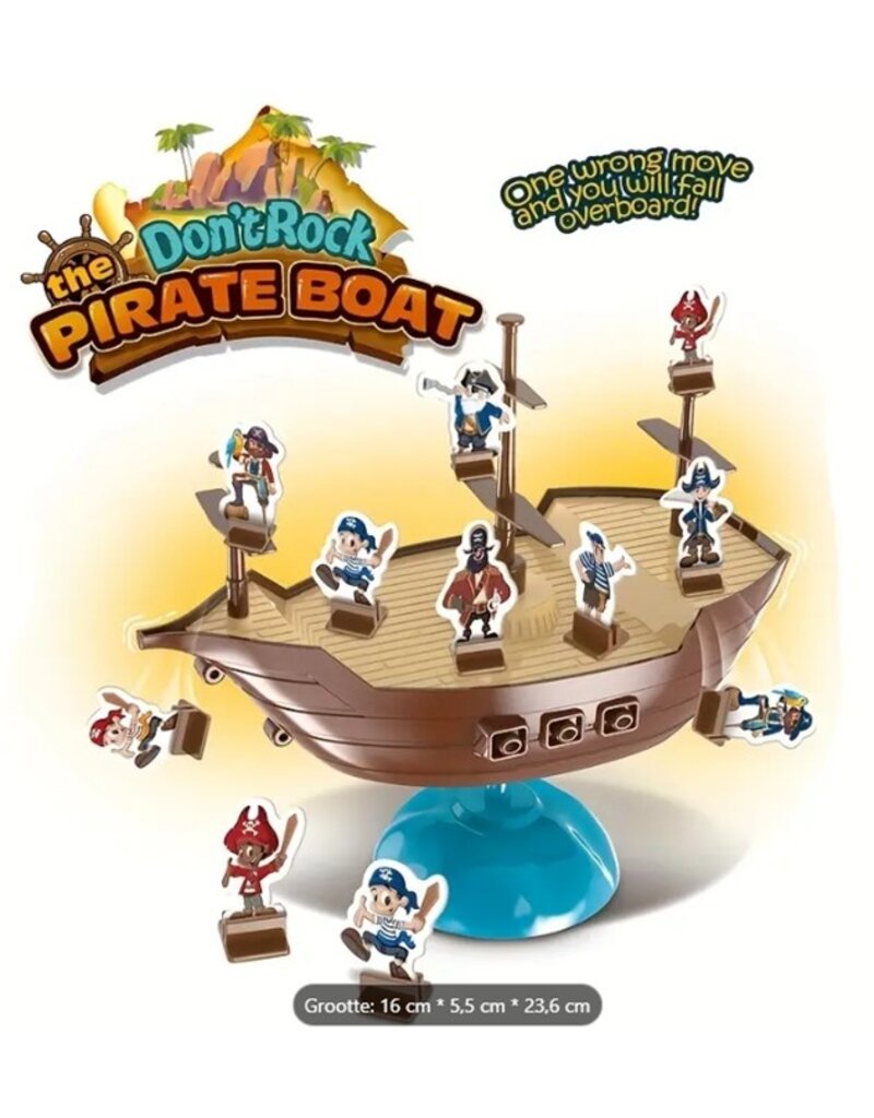 Balansspel Piratenboot
