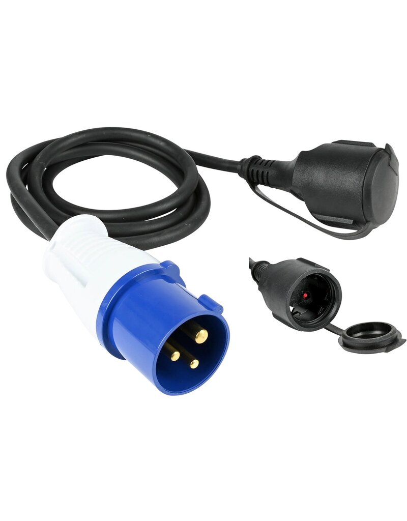 CEE Verloop Contra Stekker 1.5 meter