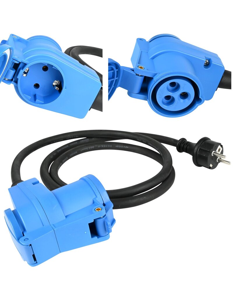 CEE Verloop Stekker 1.5 meter