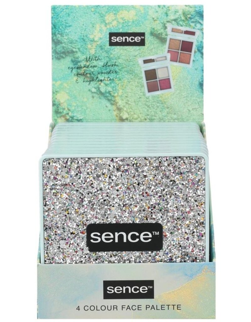 Sence Beauty Face Palette 4 delig ass Blush & HighlightOcean