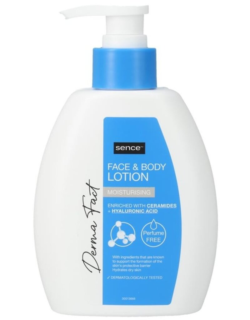 Sence Derma Face & Body Lotion Moisturising Pomp 250ml