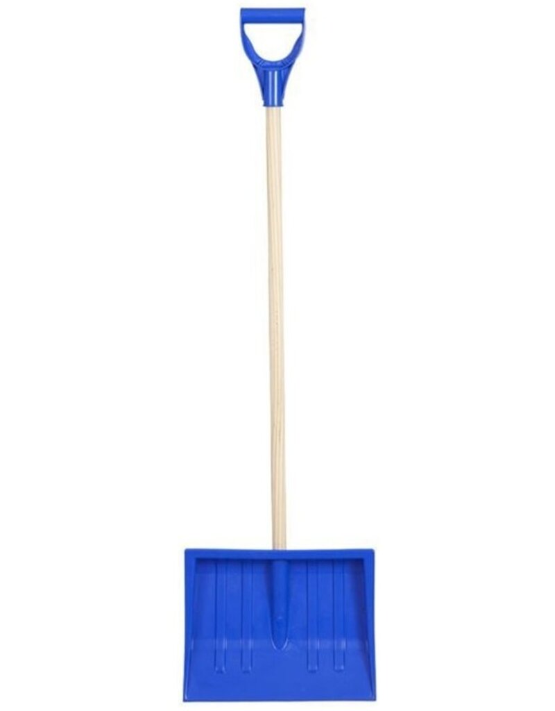 Sneeuwschep Kinder 90x25cm assorti kleur rood of blauw