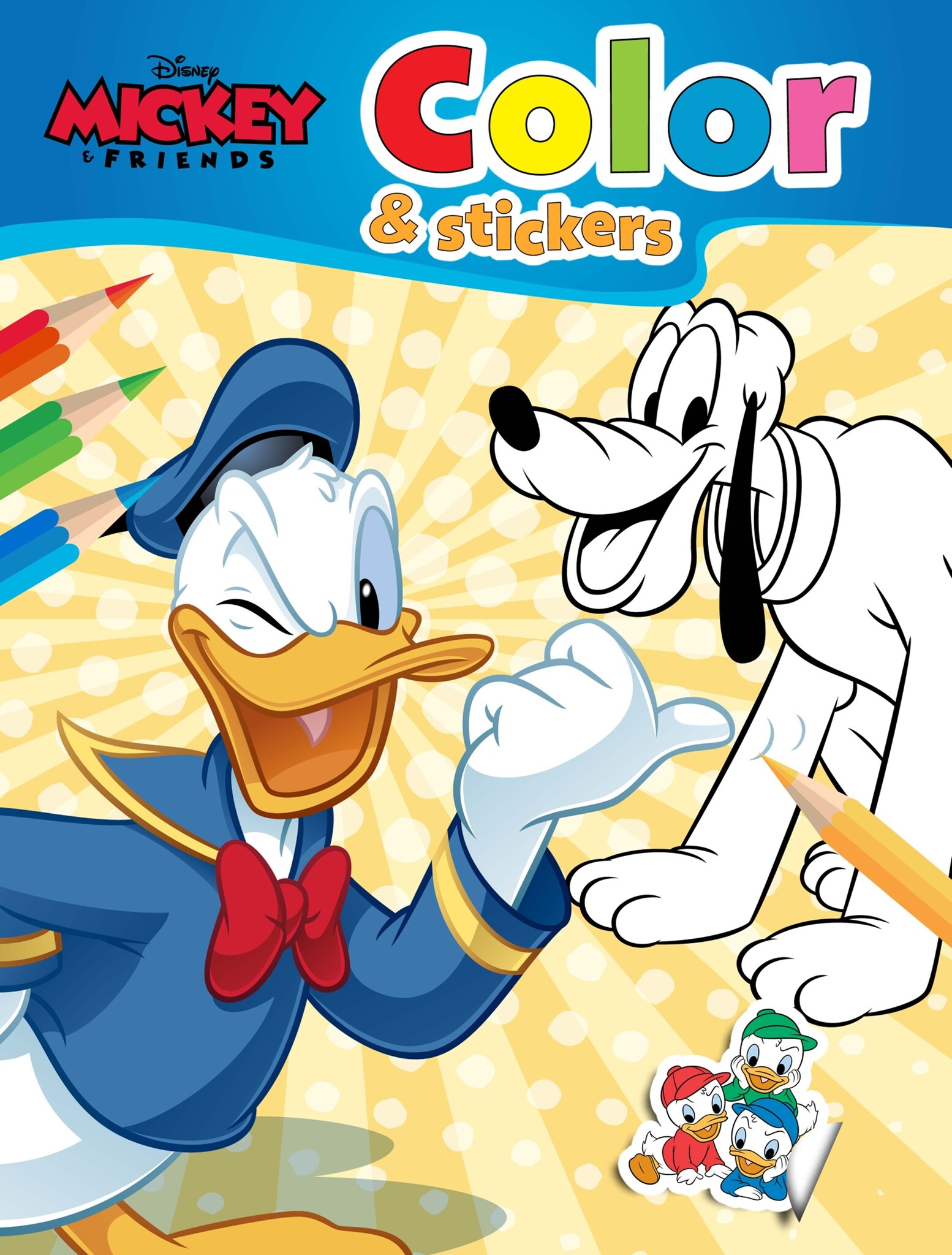 Walt Disney Kleurboek met stickers A4 32 pagina's 8 assorti, foto 6 van 6