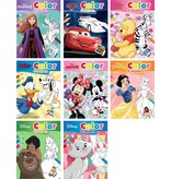 Walt Disney Kleurboek met stickers A4 32 pagina's 8 assorti