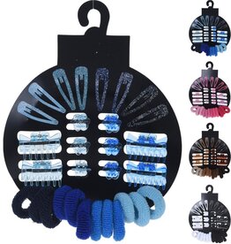 Haaraccessoiresset 30 delig 4 assorti kleur