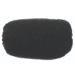 Bun Pad Updo Nylon Zwart 13cm
