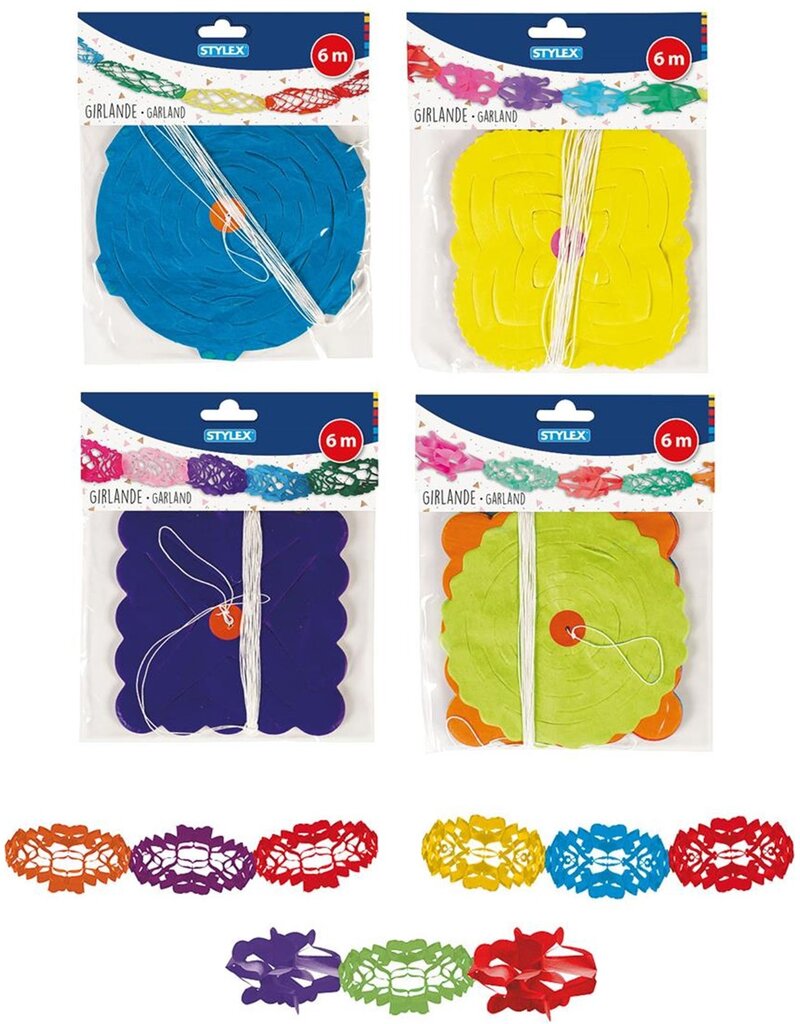 Slingers 6 meter 4 assorti