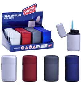 Prof Aansteker Metal Color Turbovlam 4 assorti kleur