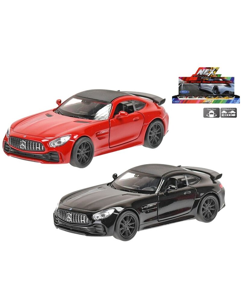 DieCast Mercedes AMG Gtr 12cm 2 assorti kleur