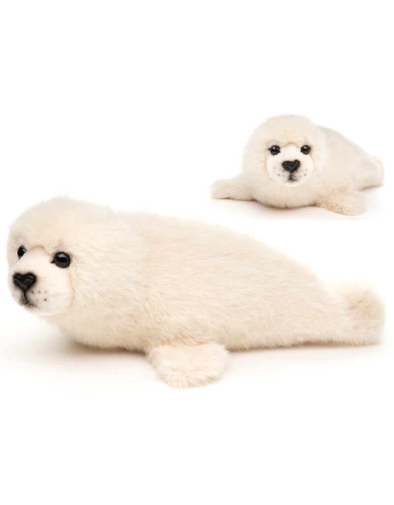 Pluche Zeehond Beige 32cm
