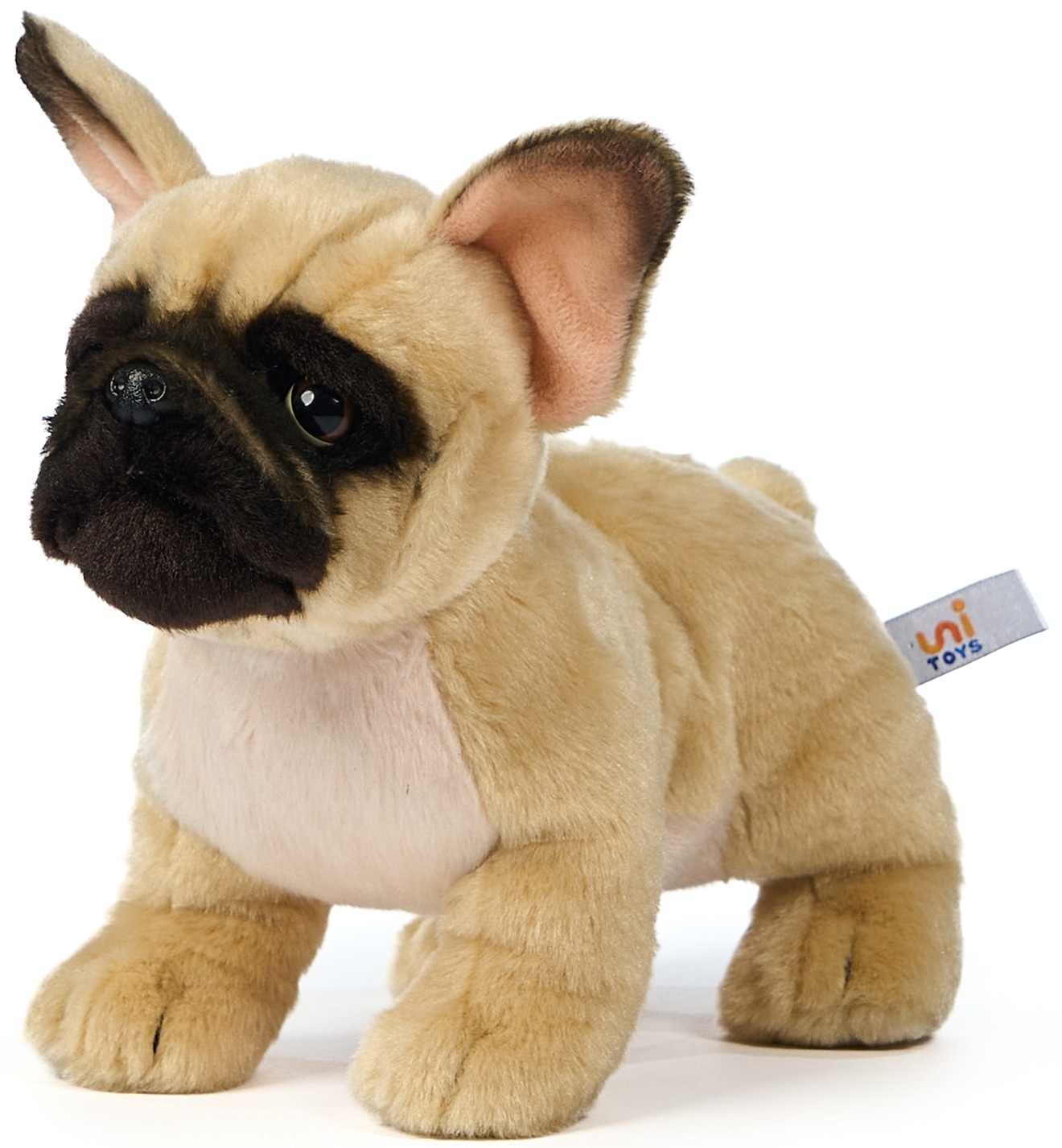 Pluche Franse Bulldog Beige 26cm