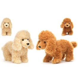 Pluche Poedel 30cm 2 assorti kleur