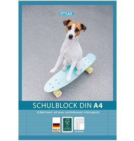 Schrijfblok 50 vel A4 21x29.8cm