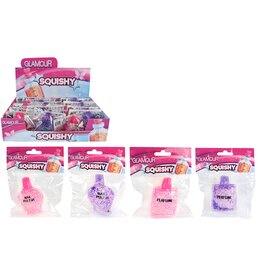 Squishy Knijpflesje Parfum-Nagellak 7cm 2 ass kleur