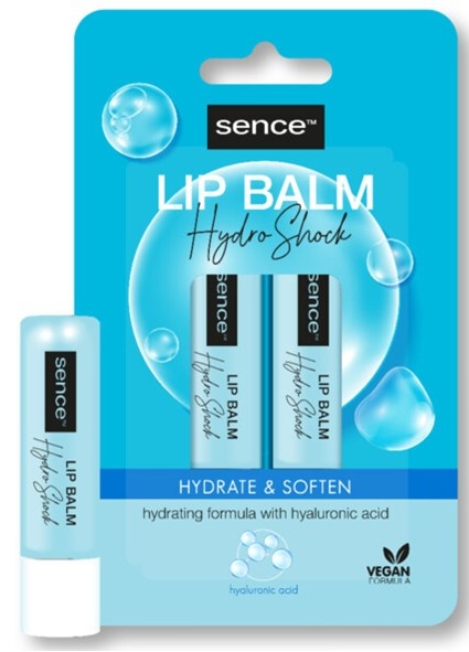 Sence Sencebeauty Lip Balm Hydro Shock 2x4,3gram