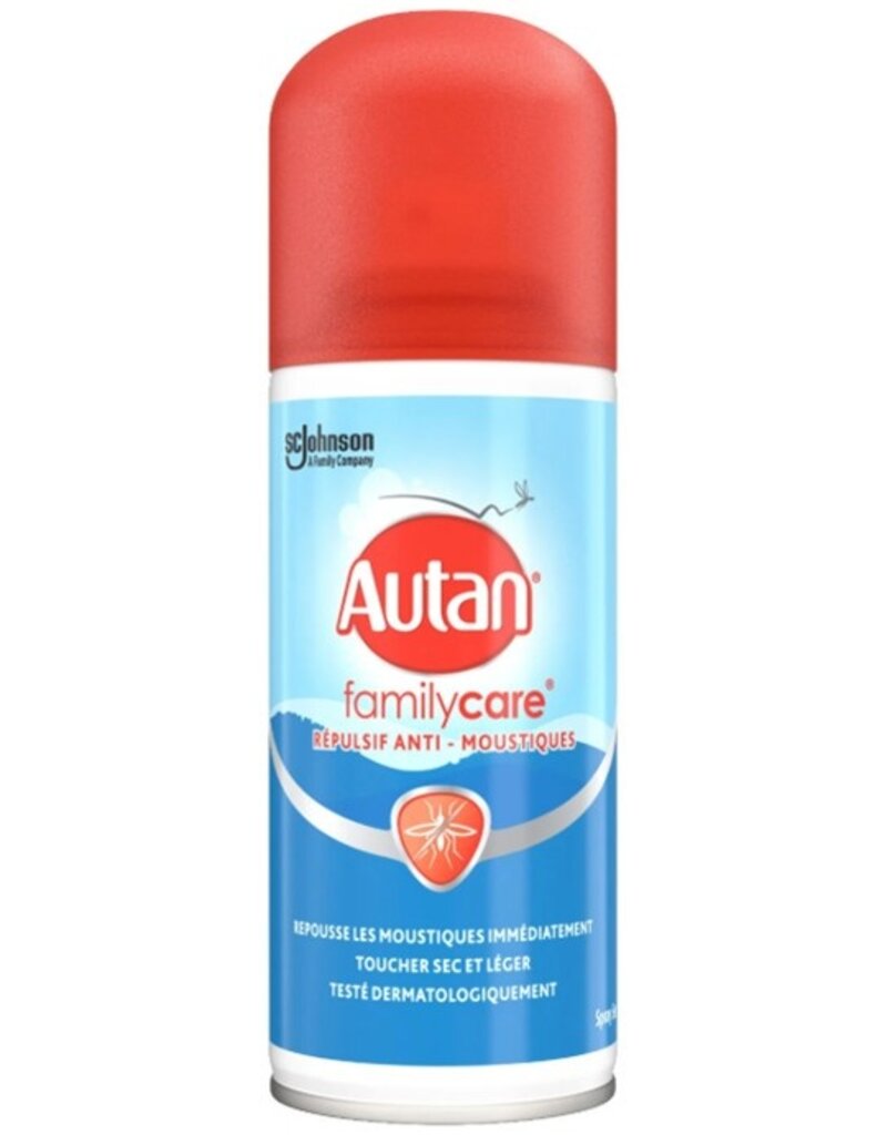 Autan Anti-Insect Spray Family Care 100ml (Fr. tekst)