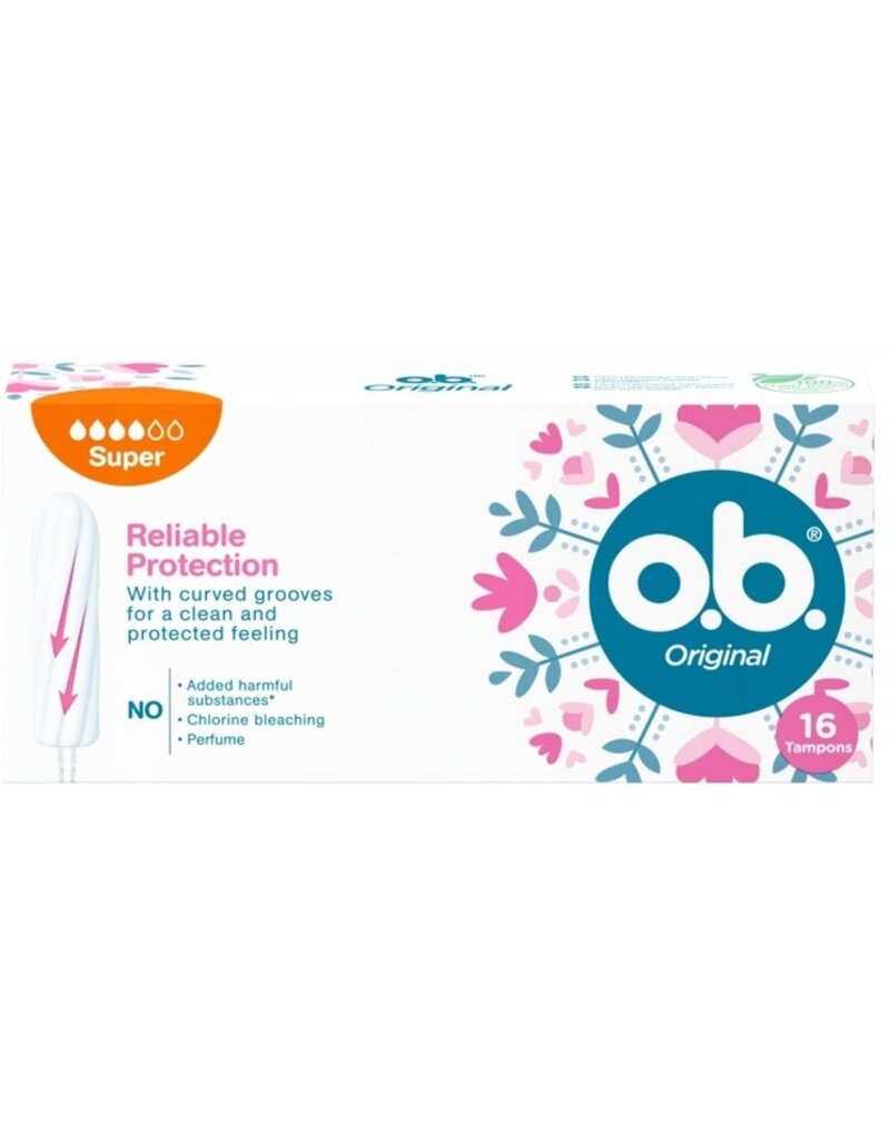 O.B. Tampons Super Original Plus 16 stuks