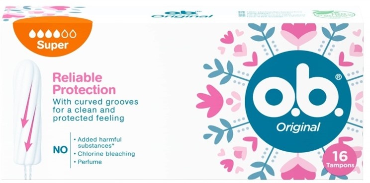 O.B. Tampons Super 16 stuks