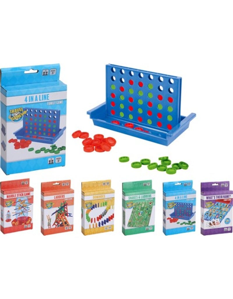 Reisspel 15x4x20cm 6 assorti