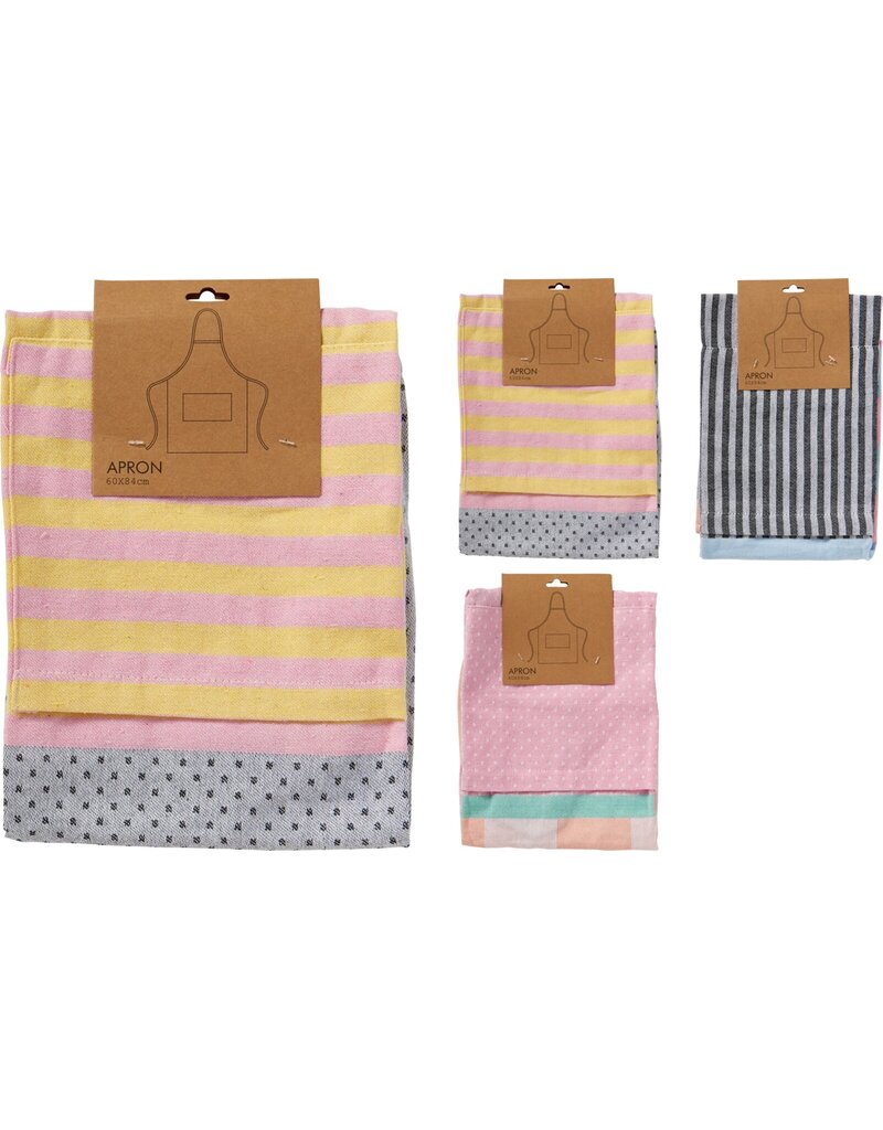 Schort 84x60cm 3 assorti design